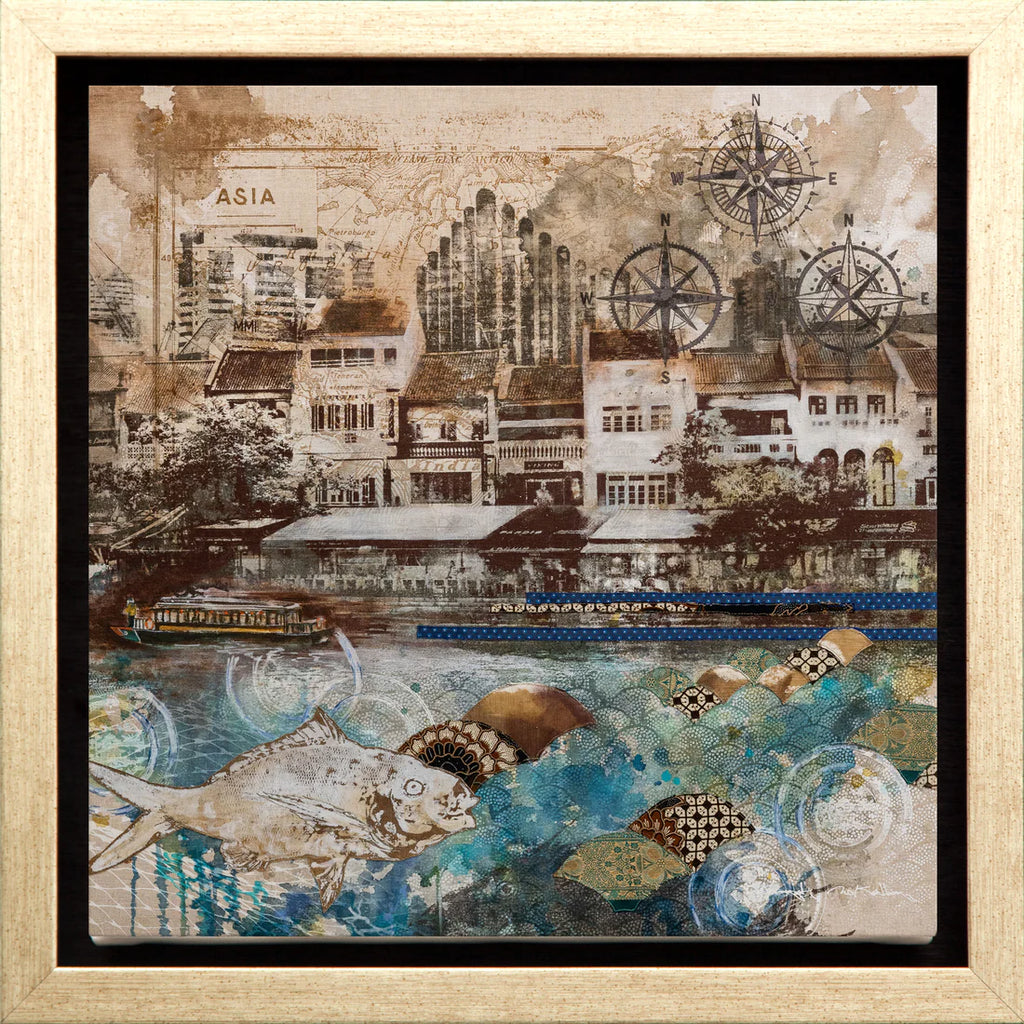 The Fisherman's Net Canvas Print