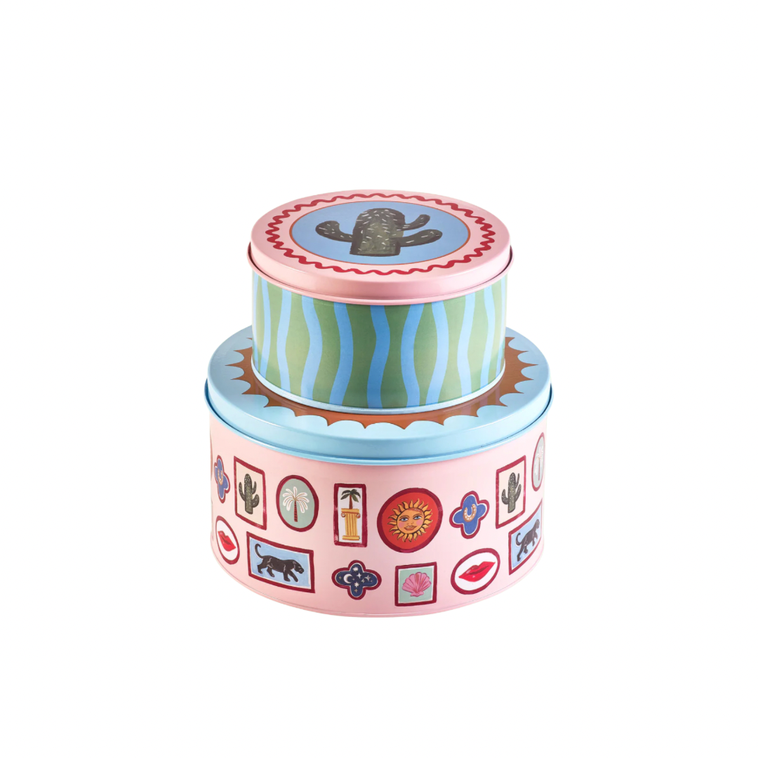 Icons Cake Tins Set of 2