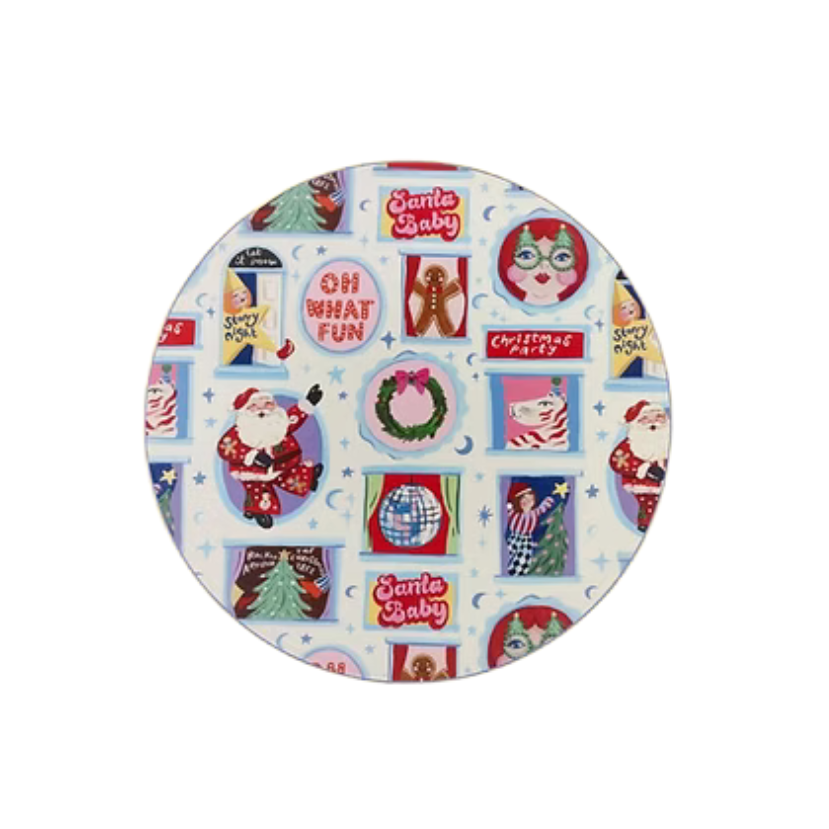 Christmas Festive Cork Backed Placemats