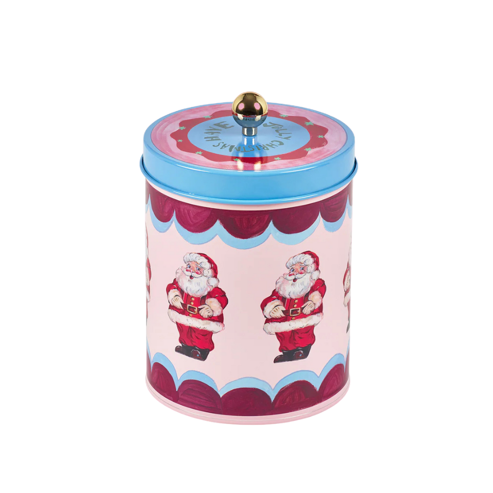 Santa Biscuit Tin