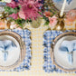 Gingham Ruffle Napkins/Placemat Set of 4