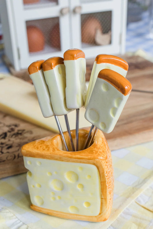 Cheese Pickers Holder Set
