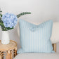 Meuse Cushion in Sky Blue by Kate Medlicott