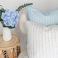 Meuse Cushion in Sky Blue by Kate Medlicott