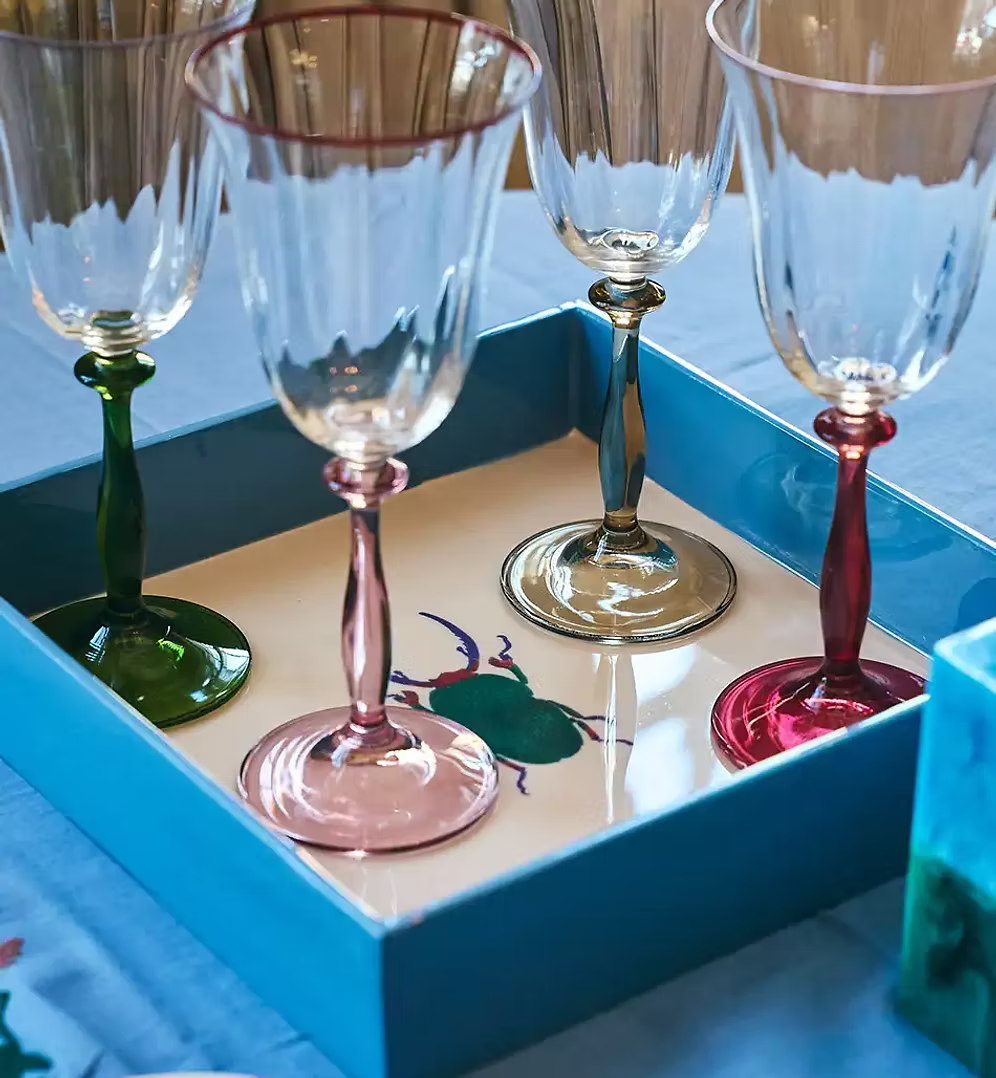 Toast and Tales Optic Wine Glass Set of 4