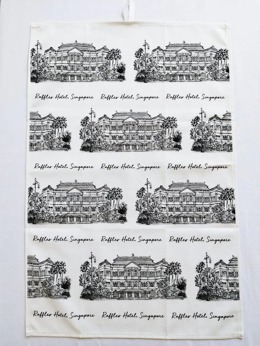 Organic Cotton Tea Towel (Raffles Hotel)