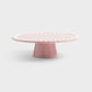 Pink Whip Cake Stand