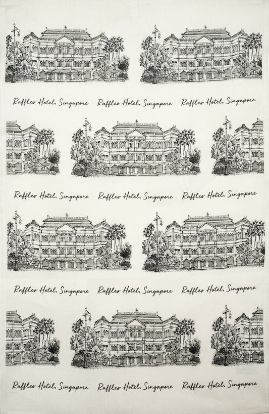 Linen Tea Towel (Raffles Hotel)