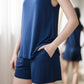 Offline Tank Set in Midnight Blue