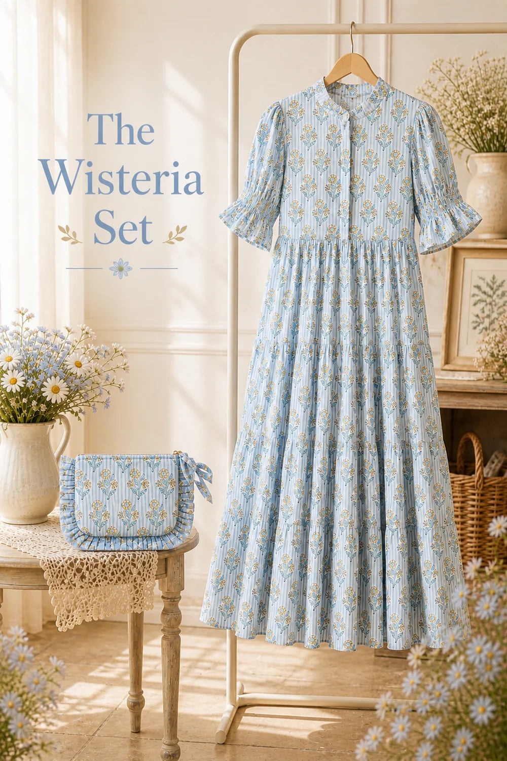 Wisteria Regency Dress