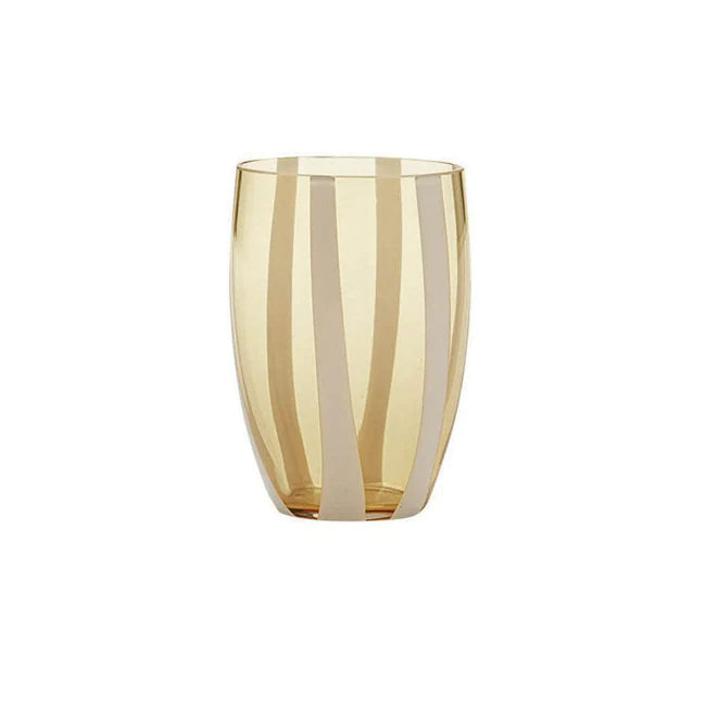 Zafferano Gessato Tumbler Coloured Glass