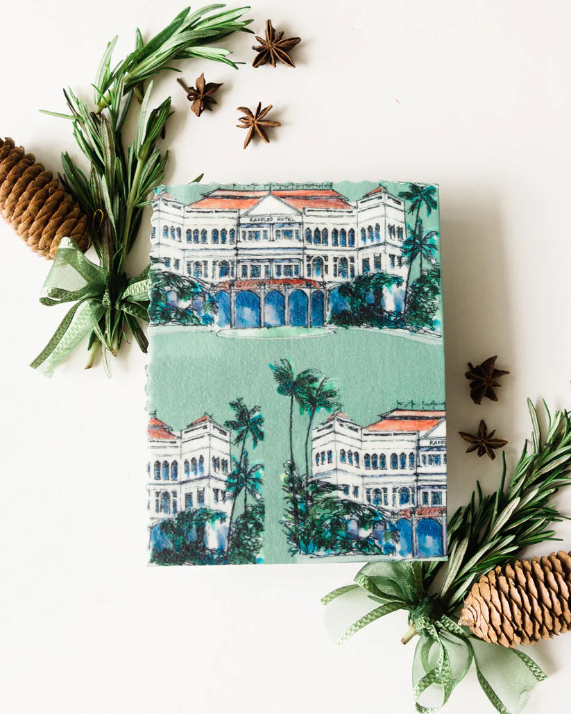 Singapore Themed Beeswax Wrap