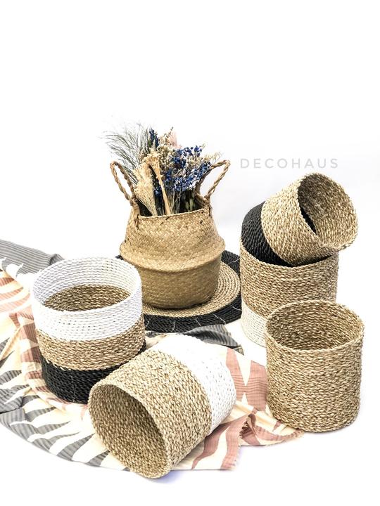 ENYA Seagrass Woven Multi Purpose Storage Basket