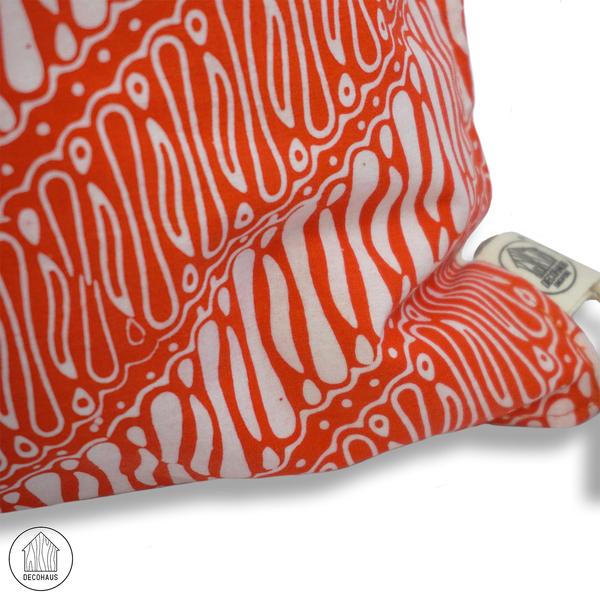 PARANG Hand-Stamp Batik Cushion Cover
