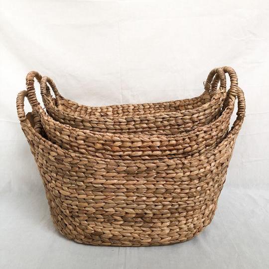 RAIYA Seagrass Multifunctional Storage Basket
