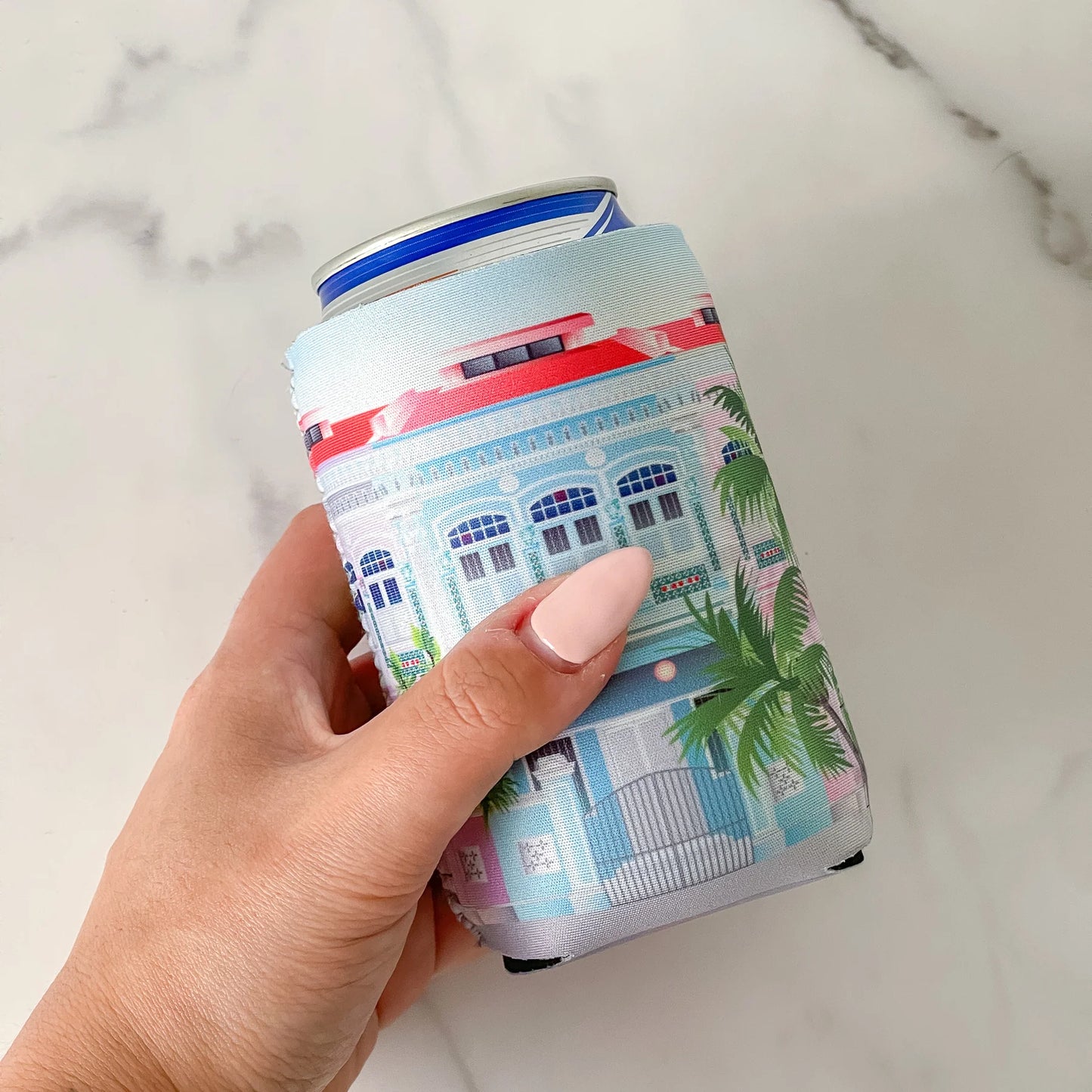 Singapore Themed Stubby Holder | Set of 6