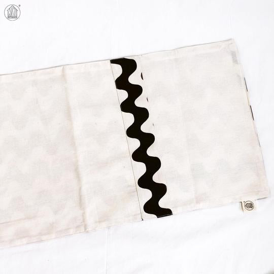 WAVES Canvas Table Runner